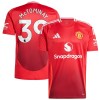 Nogometni Dres Manchester United McTominay 39 Domaći 24/25